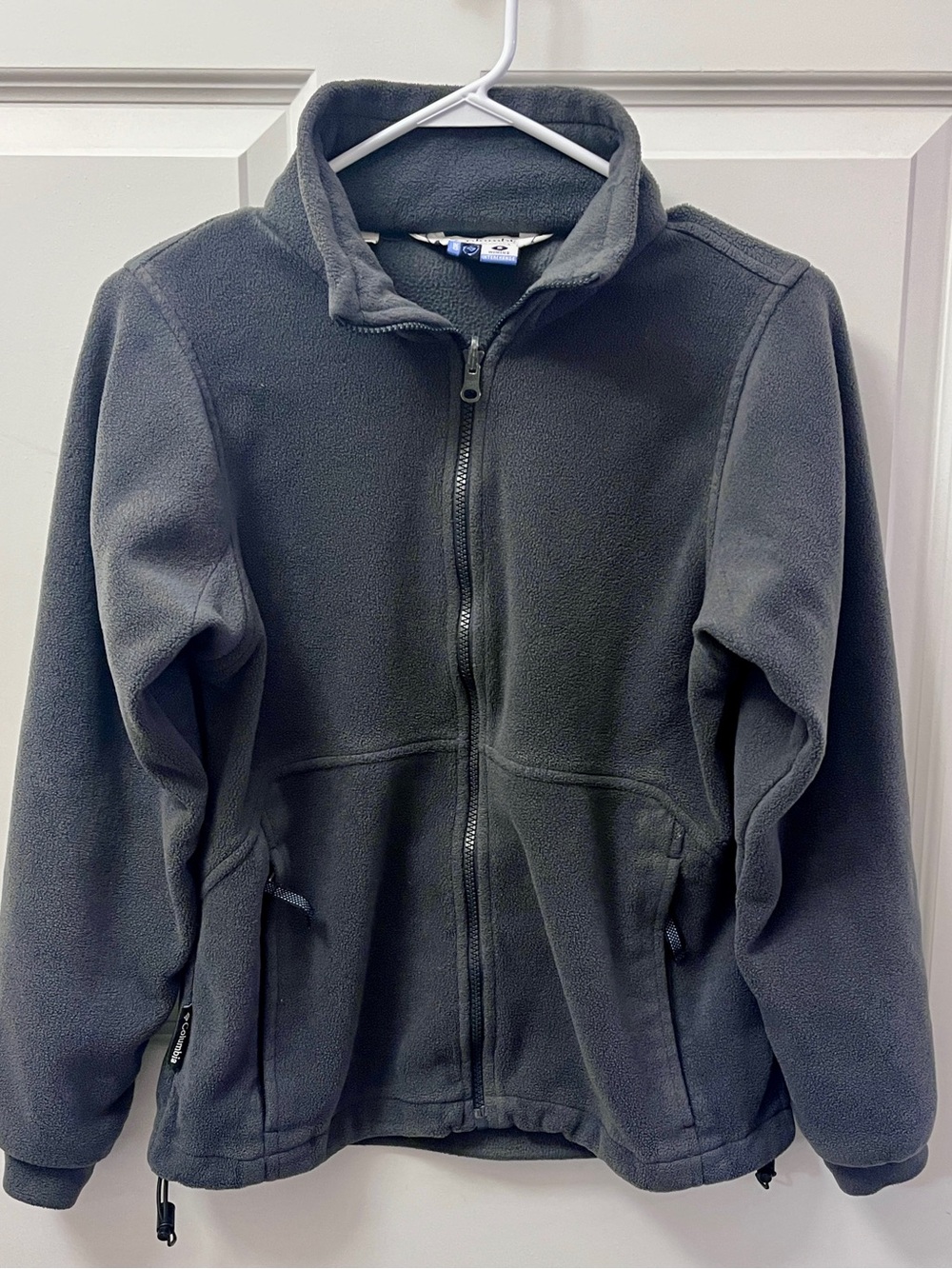 Columbia Women's Gray Fleece Jacket Small